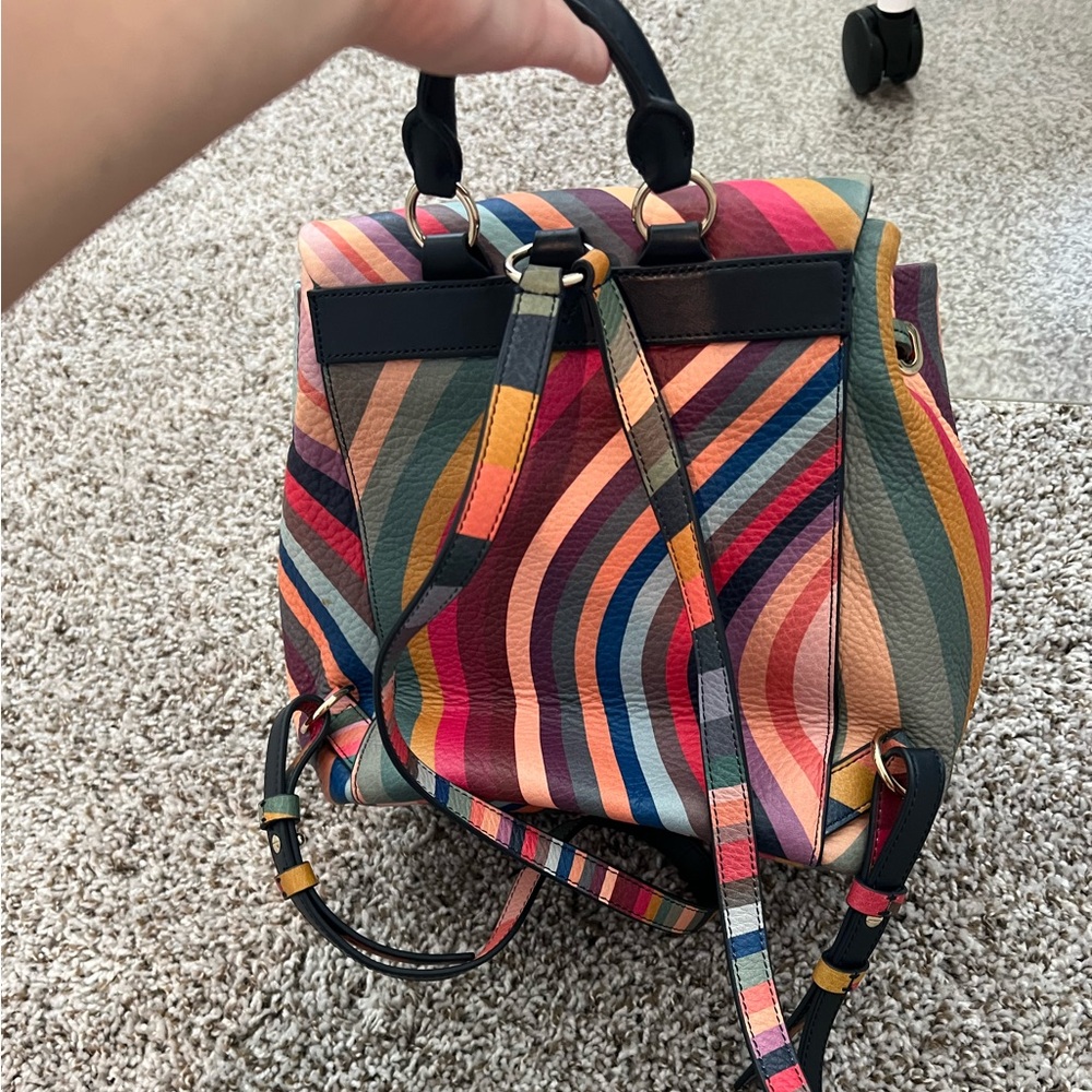 Paul Smith Vibrant Striped Backpack - Picture 3 of 7